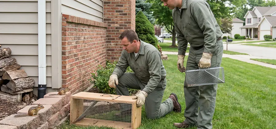 Remove Chipmunks From Yard in Fairfax Station