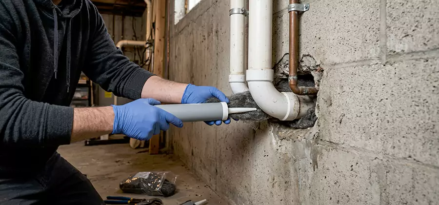 Mouse Proofing Pipes in Fairfax Station