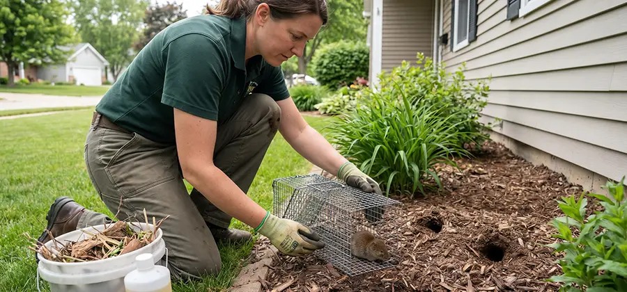 Organic Vole Control in Fairfax Station