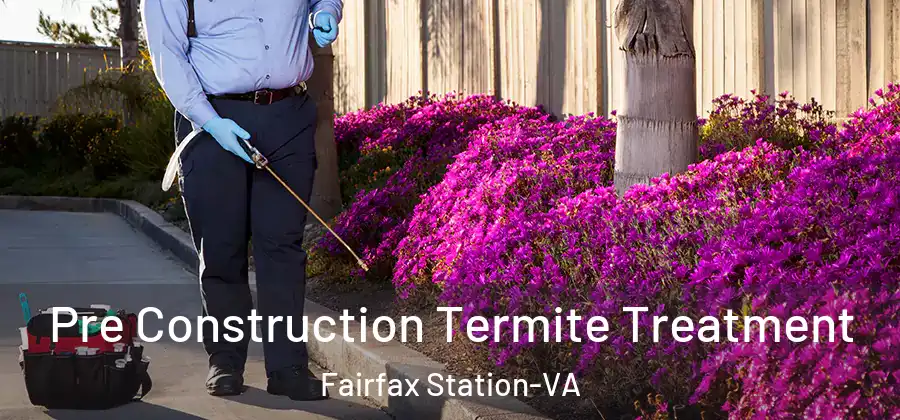 Pre Construction Termite Treatment Fairfax Station-VA